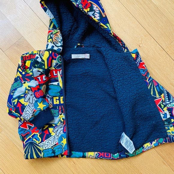 Stella McCartney Kids Comic Puffer Jacket - Picture 3 of 6